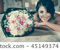 Portrait of a Bride On the Bed 45149374