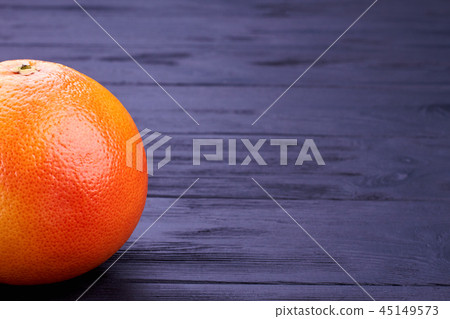Whole grapefruit and copy space. 45149573