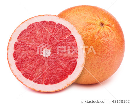 Grapefruits isolated on white Grapefruits isolated on white 45150162