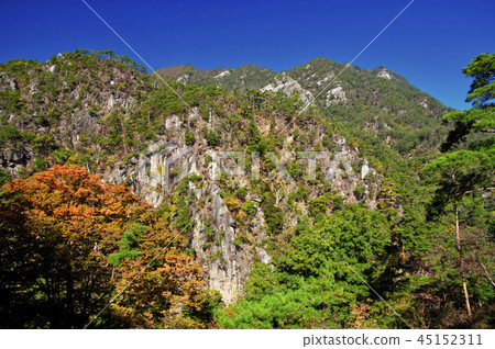Autumn Shosenkyo Landscape from Green Line 45152311