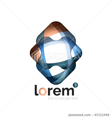 Geometric convergence vector business icon Geometric convergence vector business icon 45152449