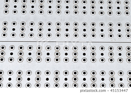 metal surface perforated pattern many metal surface perforated pattern many 45153447