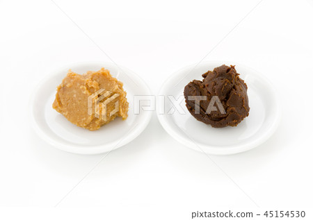 米飯味噌和紅味噌味噌 米飯味噌和紅味噌味噌 45154530