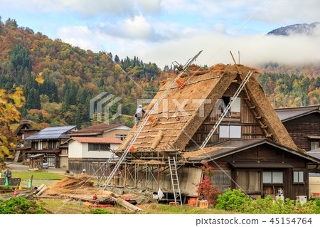 Shirakawa Town autumn Shirakawa Town autumn 45154764