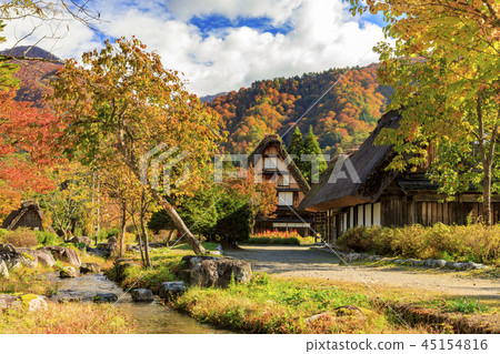 Shirakawa Town autumn Shirakawa Town autumn 45154816