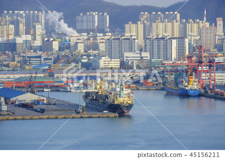 Incheon, Korea, Incheon Port Incheon, Korea, Incheon Port 45156211