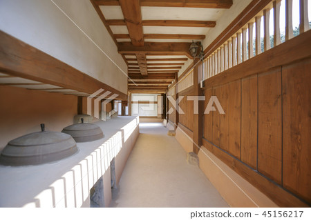 仁川，韓國，月尾島，傳統園林，韓屋 45156217