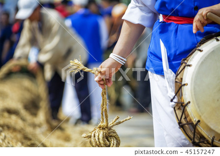 仁川，韓國，富平，Pungmul節 45157247