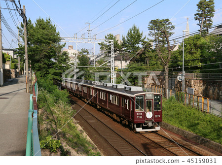 Hankyu Railway Station near Kamogawa 45159031