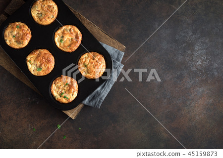 Protein breakfast egg muffins 45159873