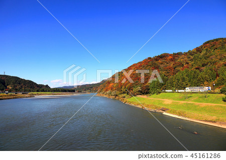 Mogami River Samurai Oiso Mogami River Autumn Leaves Mogami River Samurai Oiso Mogami River Autumn Leaves 45161286