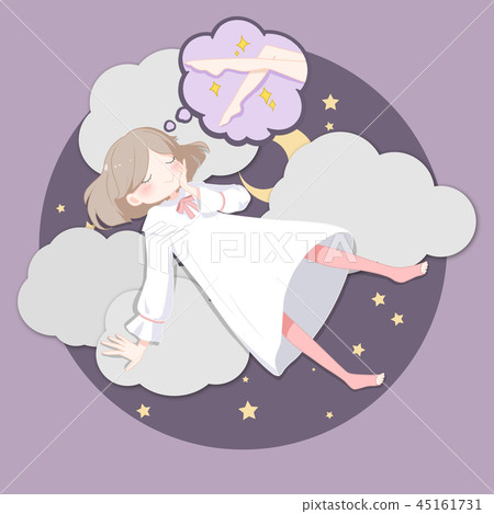 Women who want to be beautiful legs with pressure socks 45161731