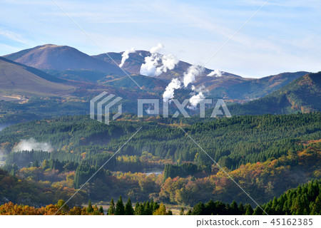 Hatchobaru Geothermal Power Plant Japan's largest geothermal power plant Myoto Onsen-go, Kuju-cho, Oita Prefecture 45162385