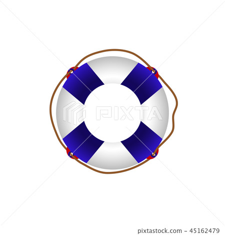 ring life , Lifebuoy / life preserver icon. Vector 45162479
