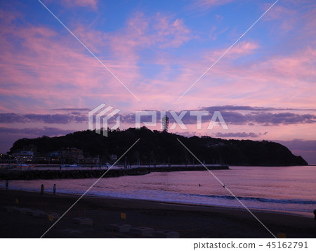 Cityscape Enoshima Sunset 45162791