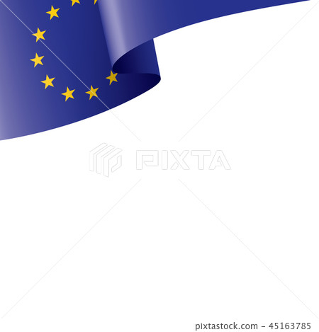 European union flag, vector illustration on a white background European union flag, vector illustration on a white background 45163785