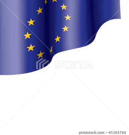 European union flag, vector illustration on a white background European union flag, vector illustration on a white background 45163788