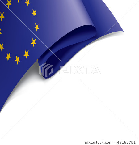 European union flag, vector illustration on a white background European union flag, vector illustration on a white background 45163791