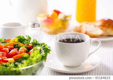 Breakfast ~ hot coffee Breakfast ~ hot coffee 45164625