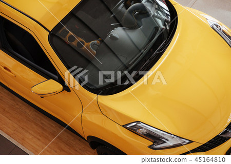 new car in the salon new car in the salon 45164810