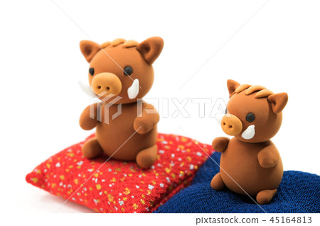 New Year image of a 2019 year-old boar New Year image of a 2019 year-old boar 45164813