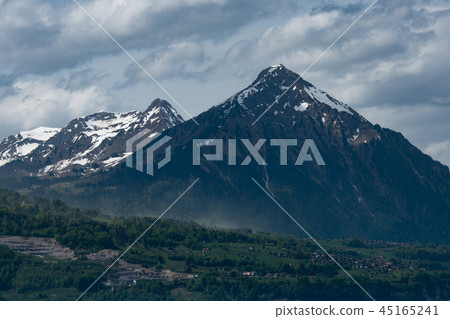 landscape , mountain range in Switzerland landscape , mountain range in Switzerland 45165241