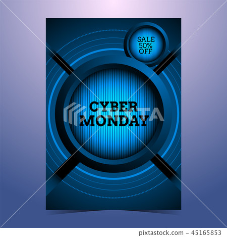 Cyber monday poster Cyber monday poster 45165853