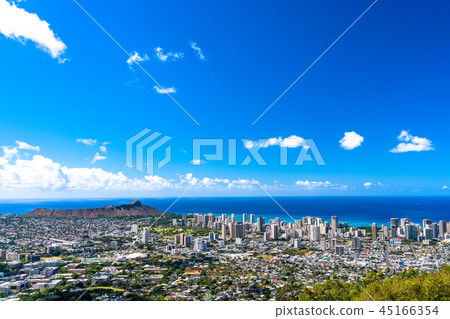 坦塔羅斯山上的“夏威夷”檀香山全景 坦塔羅斯山上的“夏威夷”檀香山全景 45166354