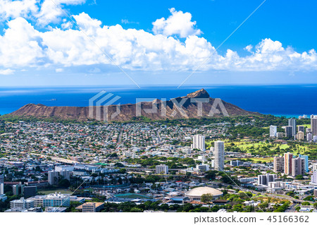 坦塔羅斯山上的“夏威夷”檀香山全景 45166362
