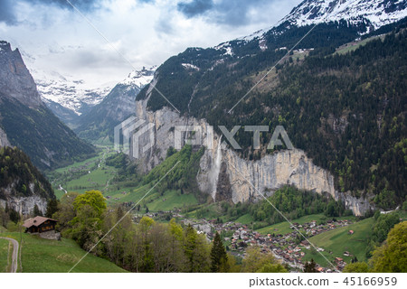 landscape mountain in Switzerland landscape mountain in Switzerland 45166959