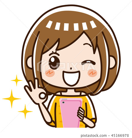 女人智能手機好 45166978