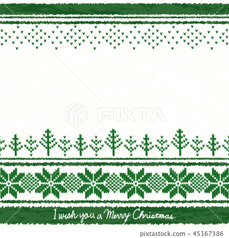 Nordic knit background 45167386