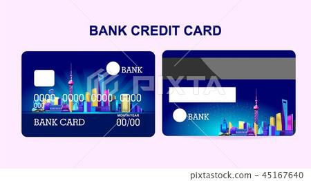 Bank card city 45167640