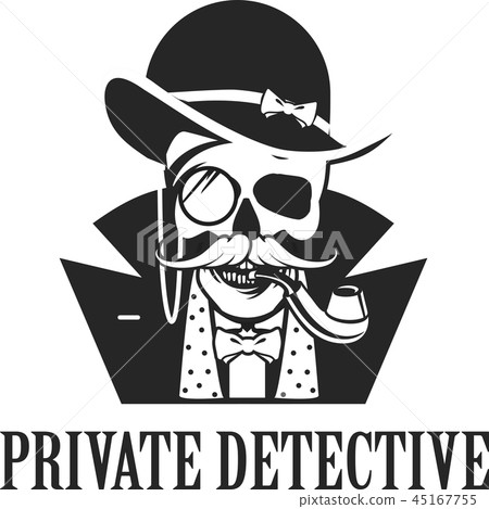 private investigator Skull private investigator Skull 45167755