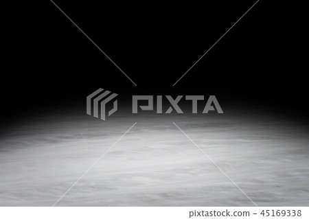 White marble floor texture perspective background 45169338