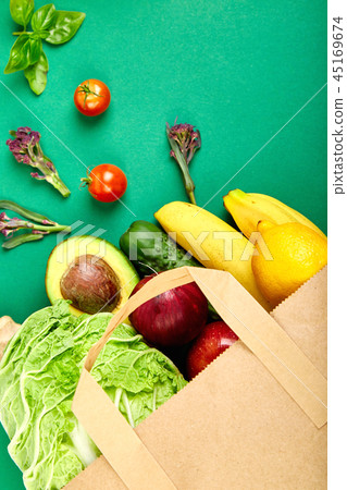 Shopping list, recipe book, diet plan. Grocering. 45169674