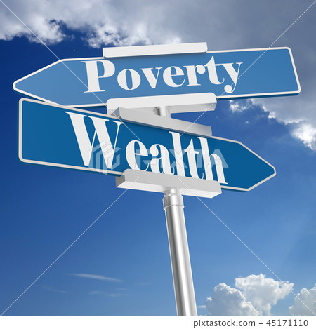 Wealth or Poverty signs Wealth or Poverty signs 45171110