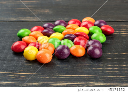Sweet colorful candy Sweet colorful candy 45171152