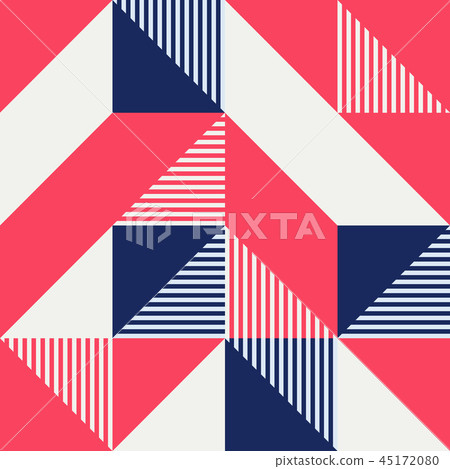 Minimalist background seamless pattern with simple shape 45172080