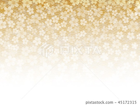 Brown florets background 45172315