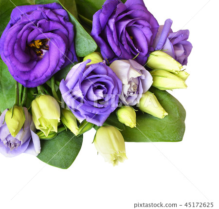 Corner arrangement with lisianthus flowers Corner arrangement with lisianthus flowers 45172625
