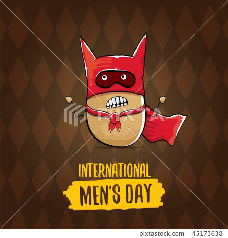 International Mens Day Vector Cartoon Greeting Stock Illustration 45173638 Pixta