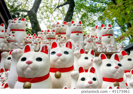Maneki Neko at Gotokuji, Setagaya-ku, Tokyo 45173961