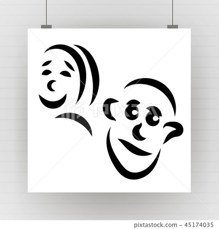 Man And Woman Silhouette On Brick Wall Vector Stock Illustration 45174035 Pixta