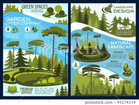 Garden architecture and landscape design 45174154