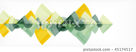 Triangles and circle geometric background Triangles and circle geometric background 45174517