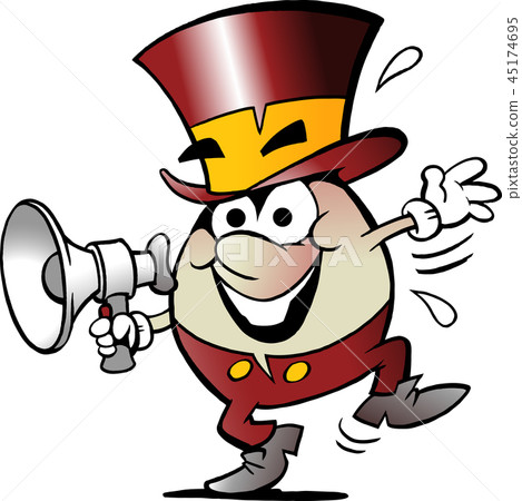 Golden Egg who speaks in a Megaphone Golden Egg who speaks in a Megaphone 45174695