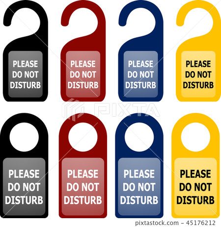 "do not disturb" cards 45176212
