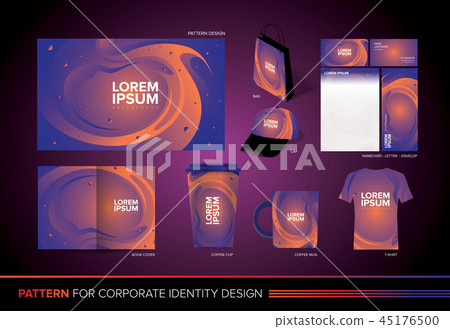 Corporate Identity Pattern Design Corporate Identity Pattern Design 45176500