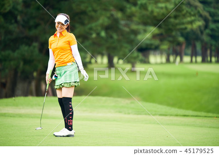 女高爾夫球手 45179525